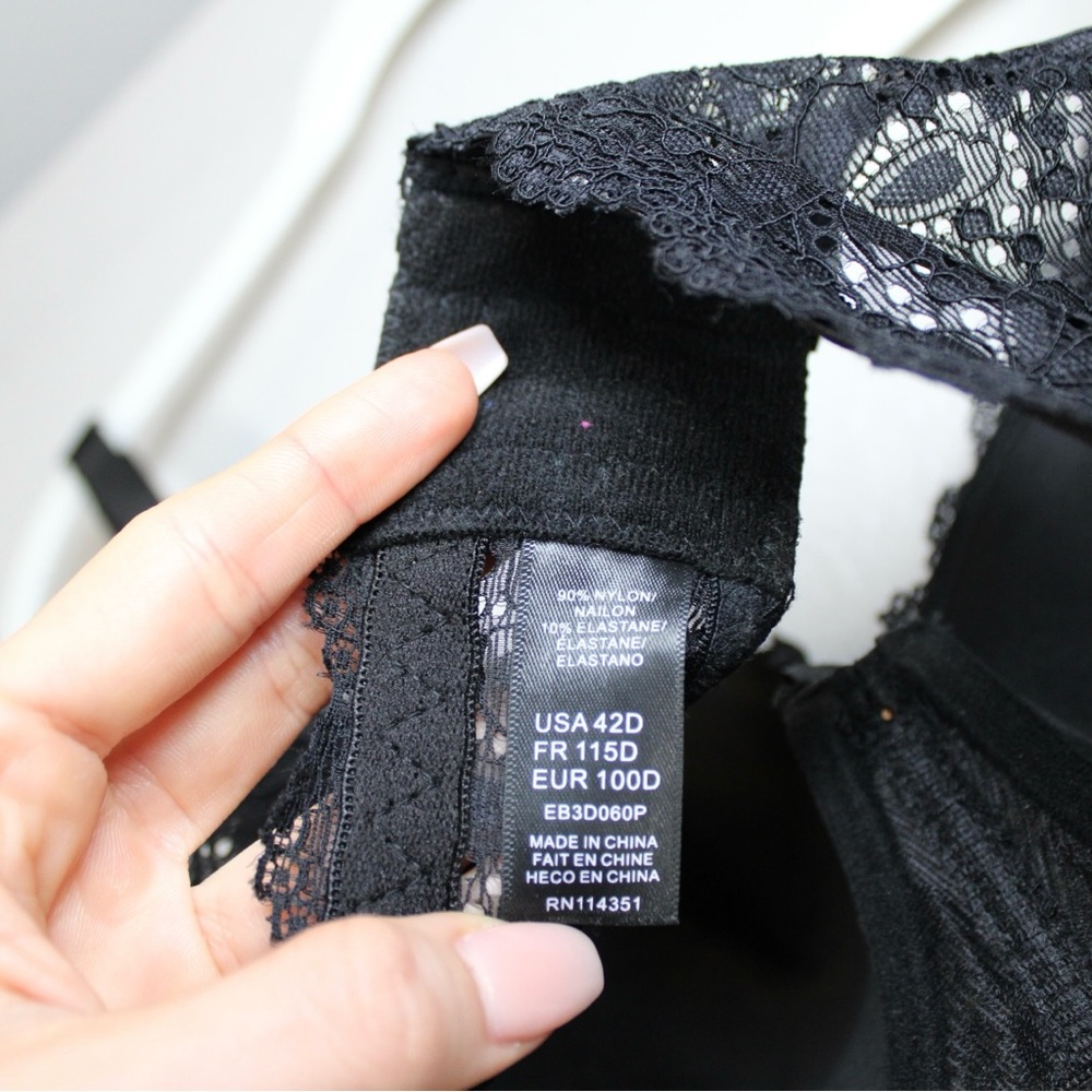 Lace Push Up Bra - Picture 8 of 10